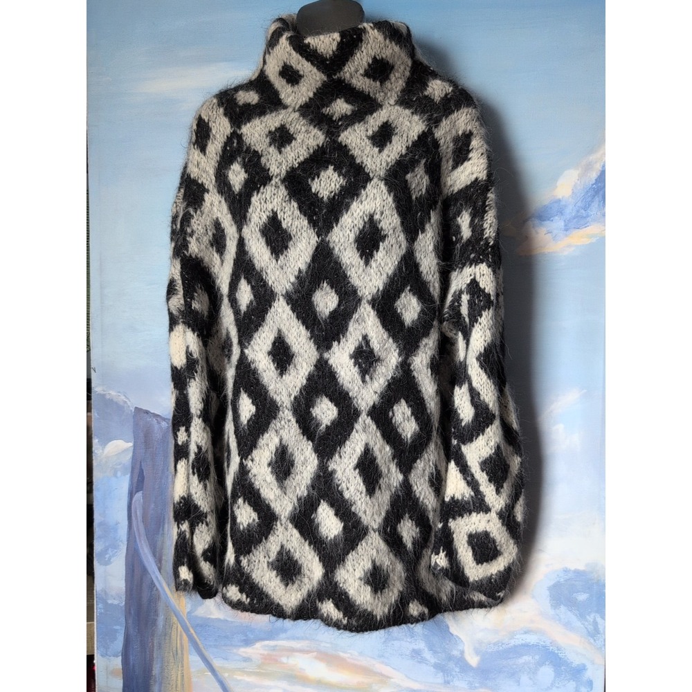 NEW! Matt Hildur S Gala Suri Alpaca Oversized Pullover $550